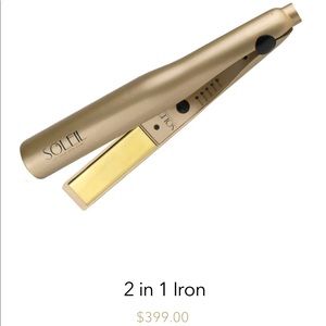 Soleil 2 in 1 Flat Iron/Curling Iron